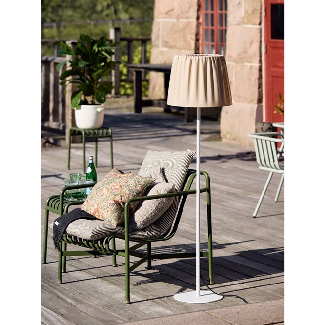 Lampa stojąca na taras z abażurem outdoor Agnar